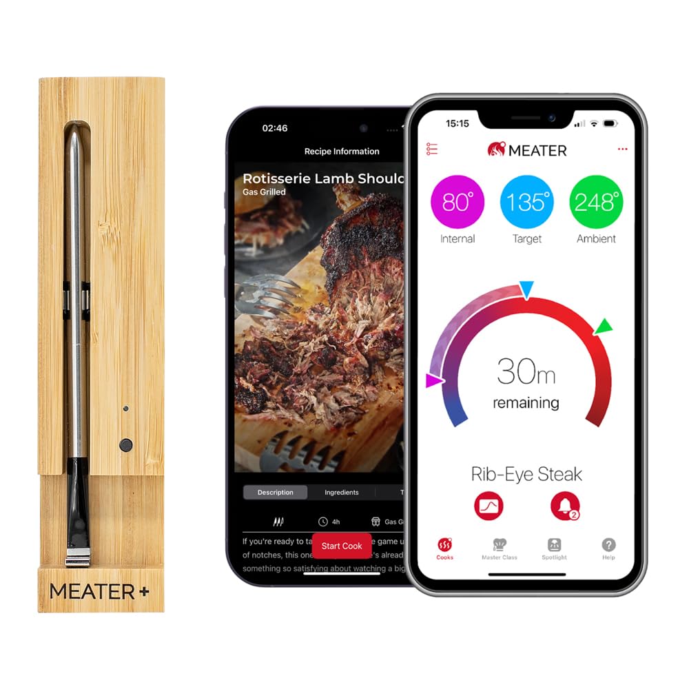MEATER Plus: Smart Bluetooth Wireless Meat Thermometer